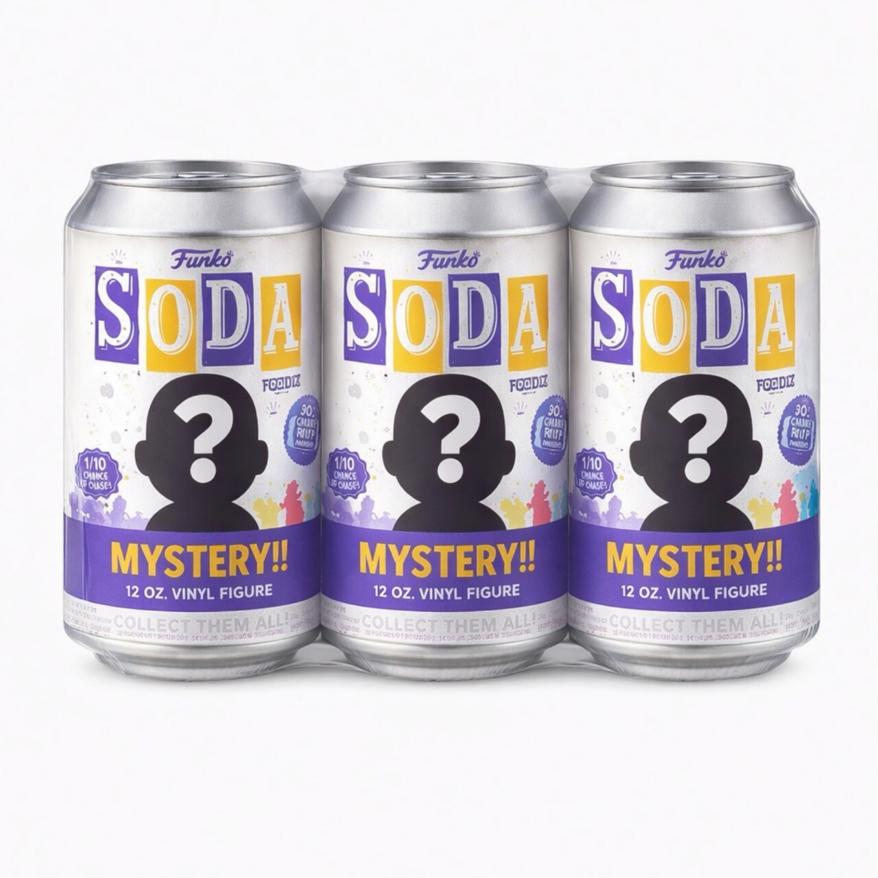 Pack of 3 Surprise Mystery Funko Soda Figure Randomly Selected